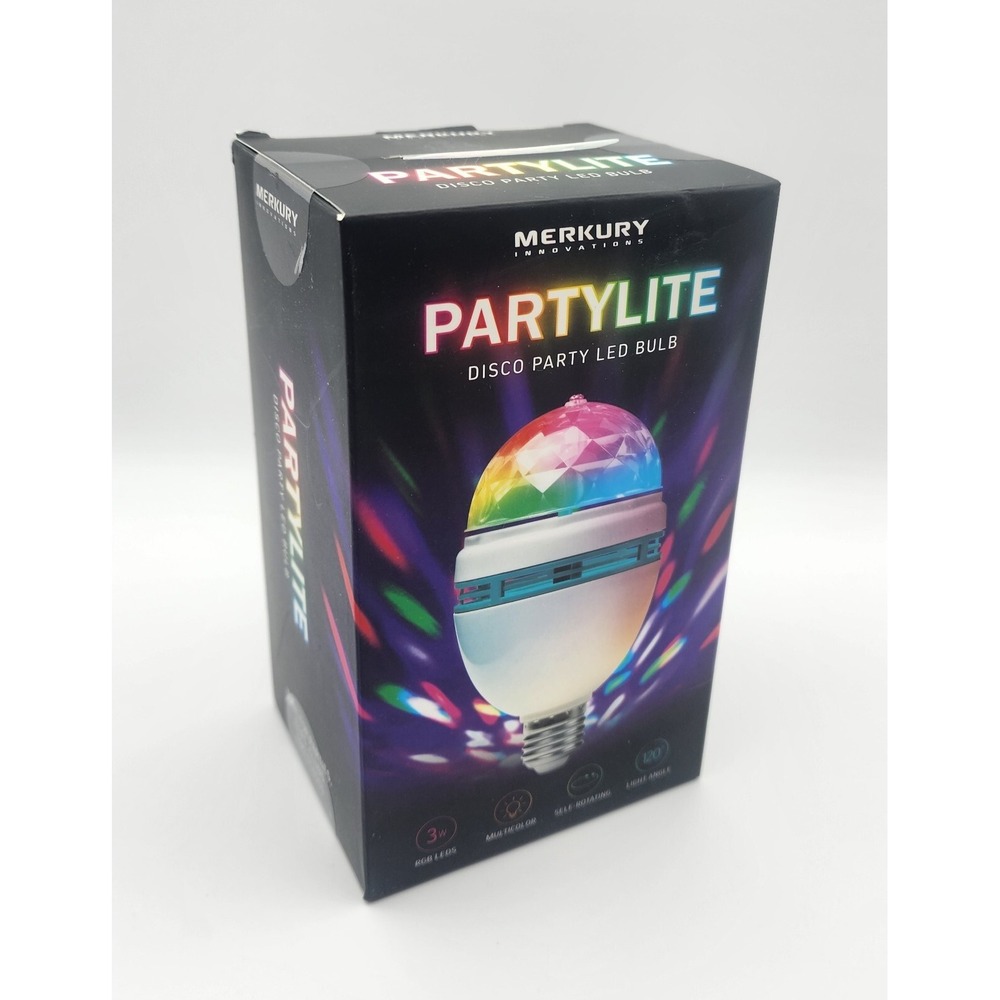New in Box Rotating Disco Light - LED - Rhode Island Novelty Company Free‎ Ship